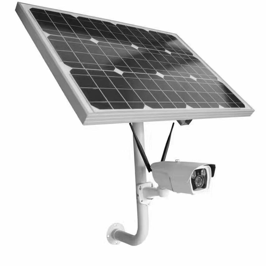 Solar Power Supply + 4G mobile  HD Security Camera